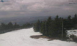 Lysá hora, pohled na západ