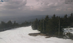 Lysá hora, pohled na západ