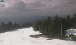 Lysá hora, pohled na západ