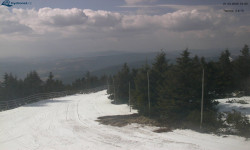 Lysá hora, pohled na západ