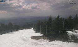 Lysá hora, pohled na západ