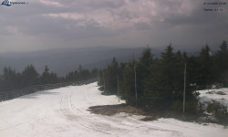 Lysá hora, pohled na západ