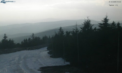 Lysá hora, pohled na západ