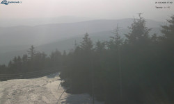 Lysá hora, pohled na západ