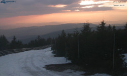 Lysá hora, pohled na západ