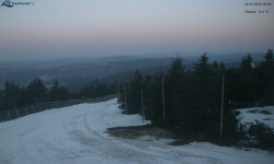 Lysá hora, pohled na západ