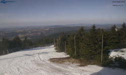 Lysá hora, pohled na západ