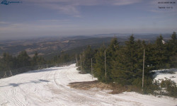 Lysá hora, pohled na západ