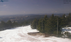 Lysá hora, pohled na západ