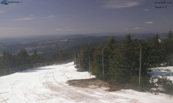 Lysá hora, pohled na západ