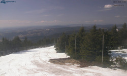 Lysá hora, pohled na západ