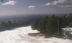 Lysá hora, pohled na západ