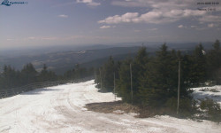 Lysá hora, pohled na západ