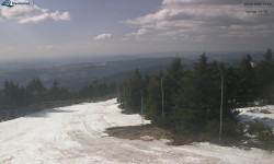 Lysá hora, pohled na západ