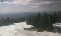 Lysá hora, pohled na západ