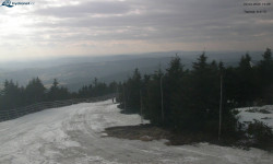 Lysá hora, pohled na západ