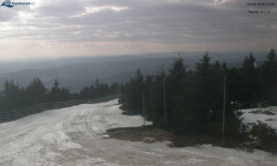 Lysá hora, pohled na západ