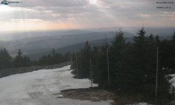 Lysá hora, pohled na západ