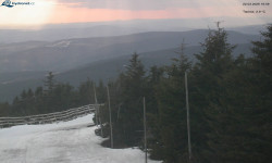 Lysá hora, pohled na západ