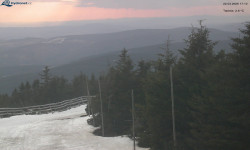 Lysá hora, pohled na západ