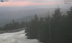 Lysá hora, pohled na západ