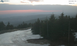 Lysá hora, pohled na západ