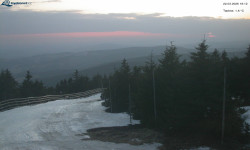 Lysá hora, pohled na západ