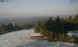 Lysá hora, pohled na západ