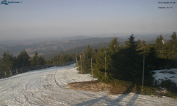 Lysá hora, pohled na západ