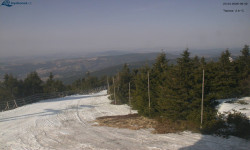 Lysá hora, pohled na západ