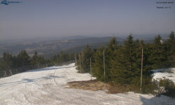 Lysá hora, pohled na západ