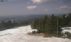 Lysá hora, pohled na západ