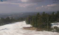 Lysá hora, pohled na západ