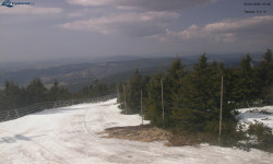 Lysá hora, pohled na západ