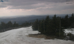 Lysá hora, pohled na západ