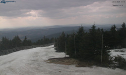 Lysá hora, pohled na západ