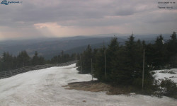 Lysá hora, pohled na západ