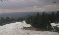 Lysá hora, pohled na západ