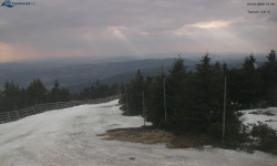 Lysá hora, pohled na západ