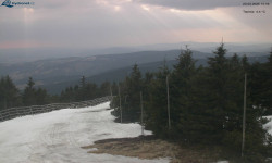 Lysá hora, pohled na západ