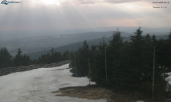 Lysá hora, pohled na západ