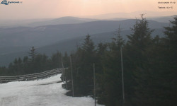 Lysá hora, pohled na západ