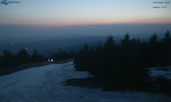 Lysá hora, pohled na západ