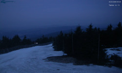 Lysá hora, pohled na západ