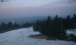 Lysá hora, pohled na západ