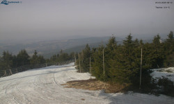 Lysá hora, pohled na západ