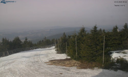 Lysá hora, pohled na západ