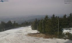 Lysá hora, pohled na západ