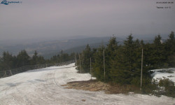 Lysá hora, pohled na západ