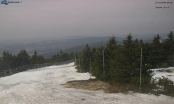 Lysá hora, pohled na západ